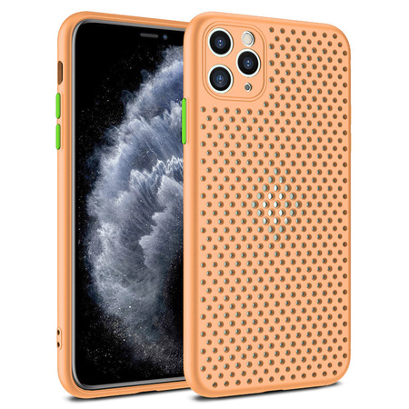 Etui oddychające Samsung S20 złoty róż