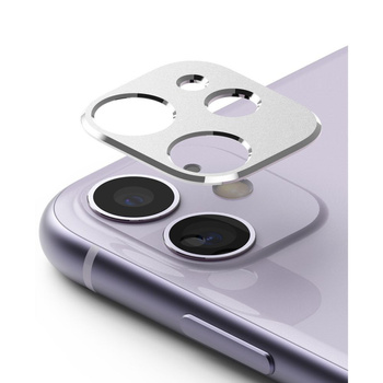 Ringke ochronna nakładka na tylni aparat iPhone 11 srebrna