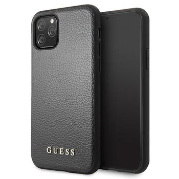 Etui Guess iPhone 11 Pro czarny hard case Iridescent GUHCN58IGLBK