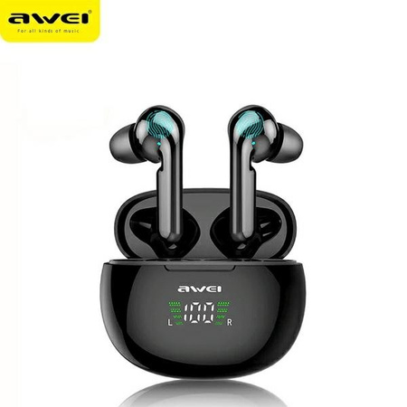 Awei T15P słuchawki bezprzewodowe bluetooth 5.0 + stacja dokująca