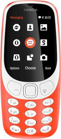 Nokia 3310 red