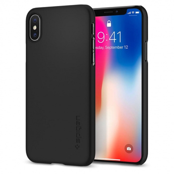 Spigen Thin Fit iPhone X matte black