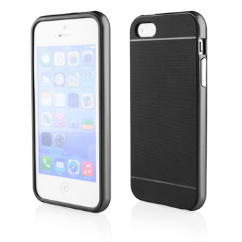 Etui Hybrid Samsung S5 czarny+biały