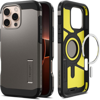 Spigen Tough Armor z MagSafe iPhone 16 Pro Max gunmetal
