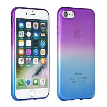 Etui Ombre iPhone 7 4,7" fioletowo- niebieskie