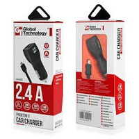 Ładowarka sam. Phantom II 2xUSB + kabel micro usb 3,4A