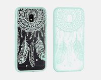 Etui Lace Huawei Y6 2017 / Y5 2017 wzór 3 miętowy