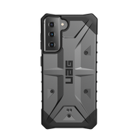 Etui UAG Pathfinder do Samsung S21 srebrne