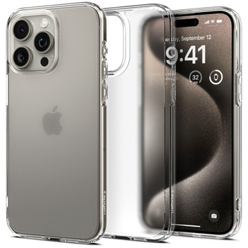 Spigen Ultra Hybrid iPhone 15 Pro Max frost clear