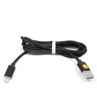 Kabel USB magnetyczny iPhone 6 pleciony czarny eXtreme style