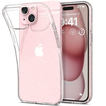 Spigen Liquid Crystal iPhone 15 glitter clear