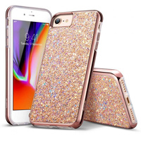 ESR Sparkly sequins iPhone 7/8 rose gold