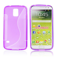 Futerał Back Case Samsung Galaxy S5 wzór S fioletowy