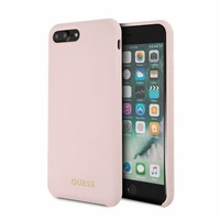 Etui Guess iPhone 7/8 jasnoróżowe hard case silicone GUHCI8LSGLLP