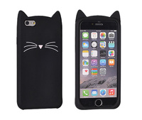 Etui 3D Kot - iPhone 7 4,7" czarny