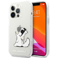 Etui Karl Lagerfeld iPhone 14 Pro Max 6.7" transparent hard case Choupette Fun KLHCP14XCFNRC