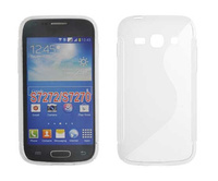 Futerał Back Case Samsung Ace 3 S7270 wzór S transparent