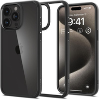 Spigen Ultra Hybrid iPhone 15 Pro matte black