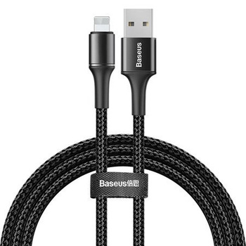 Baseus kabel Halo iPhone - Lightning 1m 2.4A czarny z podświetleniem led