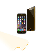 Szkło Hartowane świecąca iPhone 5 5s SE NEON pomarańczowe