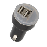 Adapter samochodowy USB 2xUSB 3.1A blister