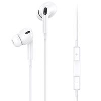 USAMS zestaw słuchawkowy stereo do iPhone / lightning EP-41 biały