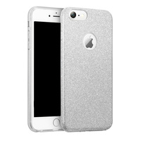 Etui BLING Samsung A25 5G srebrne (pełne)
