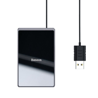 Baseus ładowarka indukcyjna Ultra-thin 15W / IP67 / 3mm czarna