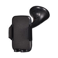 Uchwyt samochodowy uniwersalny typ K500 z czarnym silikonowym środkiem, wolno rozsuwające się szczęki