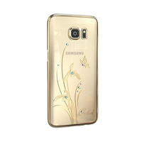 Etui KINGXBAR Samsung S8 Foliflora Orchid gold