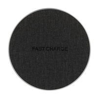 Ładowarka indukcyjna QI Fast Charge FC02 czarna / min.2A