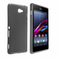 Metallic Jelly Xperia M2 czerwony