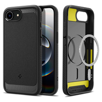 Spigen Rugged Armor z magsafe iPhone 16E matte black