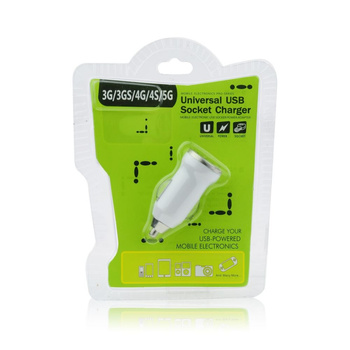 Adapter samochodowy USB 1A Grzybek