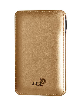 Power Bank Tel1 Slim 8000mAh złoty