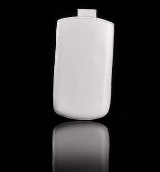 Kieszonka Special Xperia Z biała 100% włoska skóra