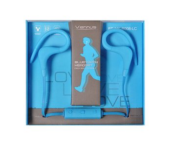 Słuchawki BT stereo Vennus box niebieskie