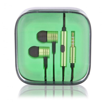 HF "Mi" 3,5mm stereo zielony / Samsung Sony