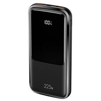 Powerbank USAMS PB58 10000mAh 22.5W czarny z wyświetlaczem 2xQC 3.0 + 1xPD Li-Pol