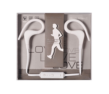 Słuchawki BT stereo Vennus box białe