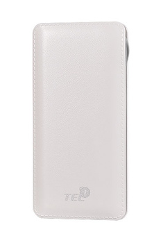 Power Bank Tel1 Slim 12000mAh biały