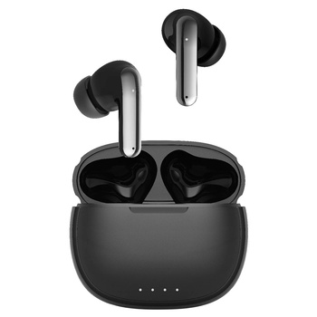 X-Tone słuchawki bezprzewodowe bluetooth 5.4 + stacja dokująca czarne extreme style