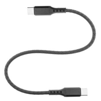 Kabel usb 2xusb Typ C Power Delivery 0.5m czarny Ampere