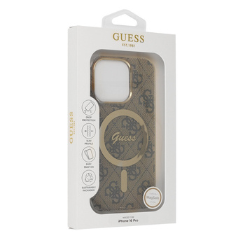 Etui Guess iPhone 16 Pro Max 6.9" czarny IML 4G z Magsafe GUHMP16XH4STK