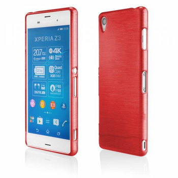 Metallic Jelly Xperia Z3 czerwony