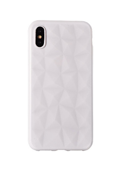 Etui Crystal iPhone X biały