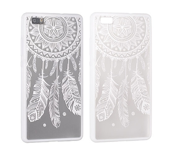 Etui Lace iPhone 5 wzór 3 biały