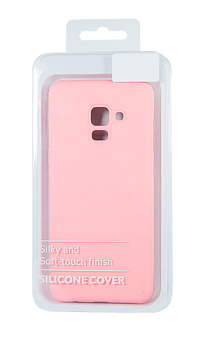 Etui Silicone Soft Samsung S8 różowe