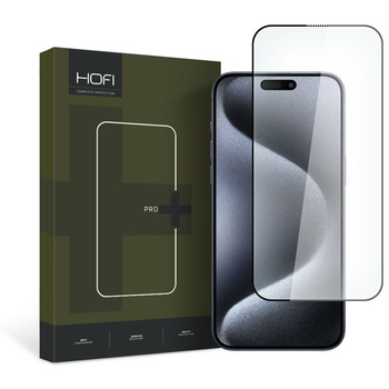 Hofi szkło hartowane iPhone 15 Pro black