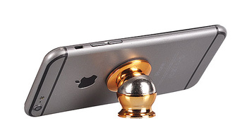 Uchwyt samochodowy MINI magnetyczny złoty